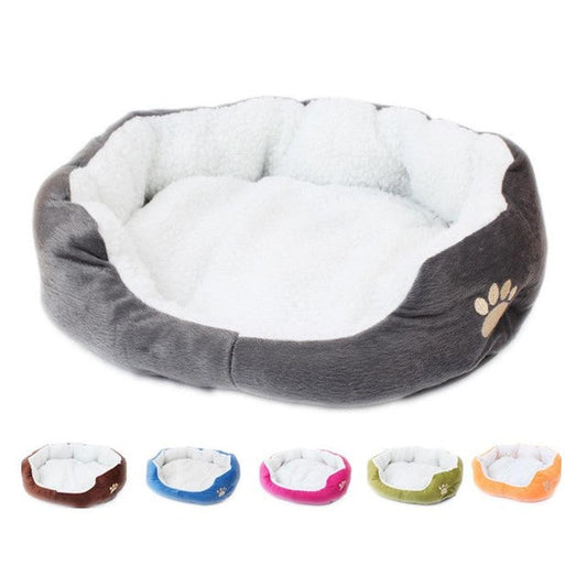 JMT-693130 Small Pet Bed in Soft Fleece Material for Puppies and Kittens - 50x40 cm
