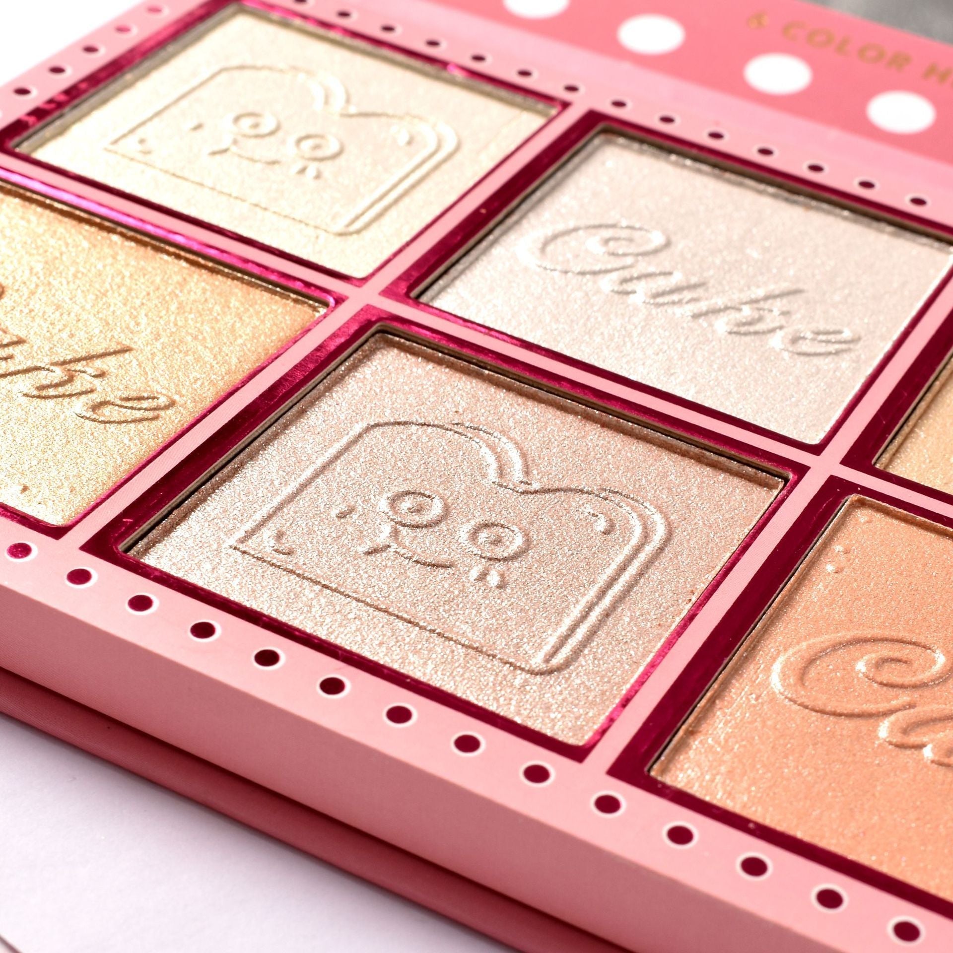 JMT-693258 6 Color Highlight Bubble Palette for Festival & Everyday Use