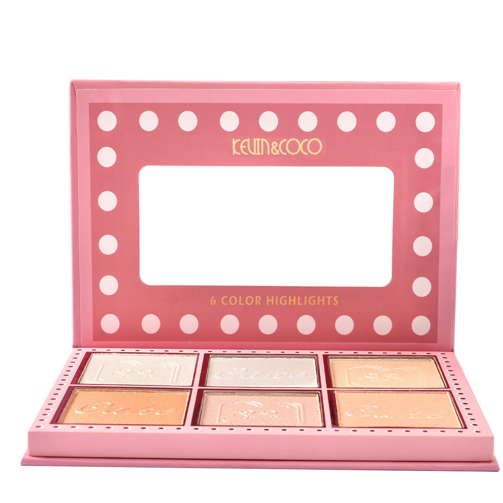 JMT-693258 6 Color Highlight Bubble Palette for Festival & Everyday Use