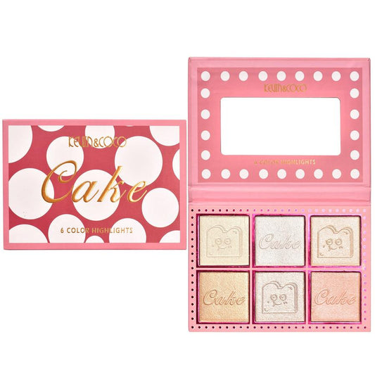 JMT-693258 6 Color Highlight Bubble Palette for Festival & Everyday Use