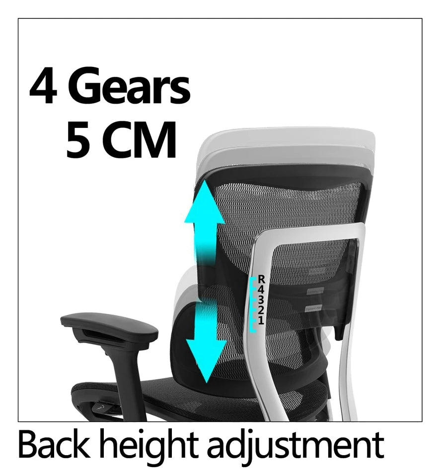 JMT-693258 Ergonomic Mesh Office Chair for Comfortable Home and Work Desks