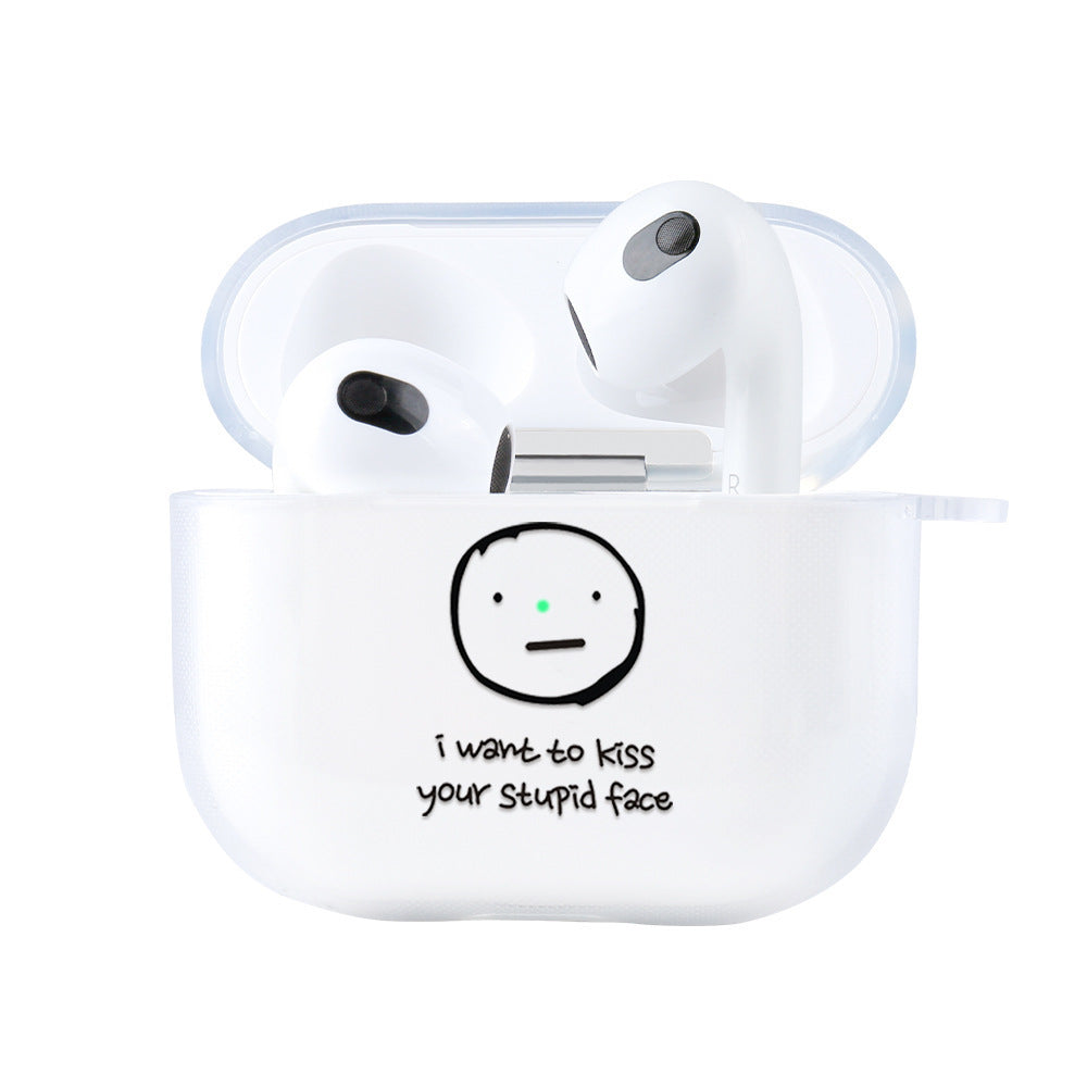 JMT-693322 Cartoon Animal Design TPU Headphone Shell for AirPods 3rd Generation