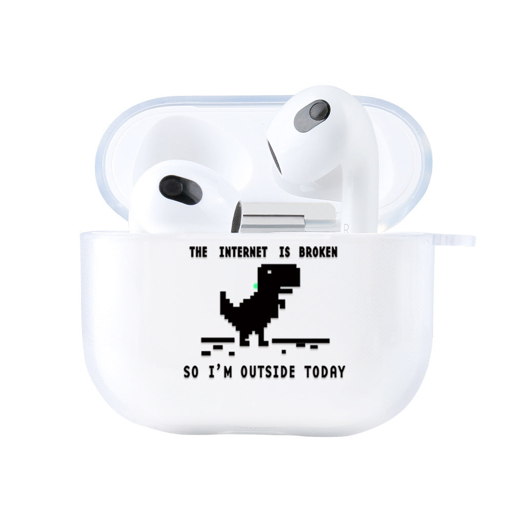JMT-693322 Cartoon Animal Design TPU Headphone Shell for AirPods 3rd Generation