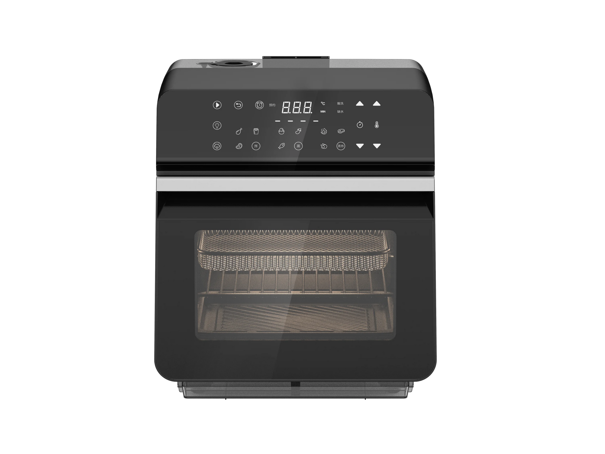 JMT-693578 9.6L Steam Air Fryer for Versatile Cooking and Healthy Meal Preparation