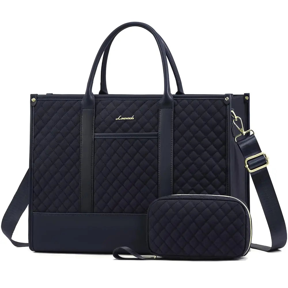 JMT-693642 Stylish Women's Laptop Tote Bag for 15.6-17 Inch Laptops - Versatile Large Capacity Handbag Suitable for Office and Business Use
