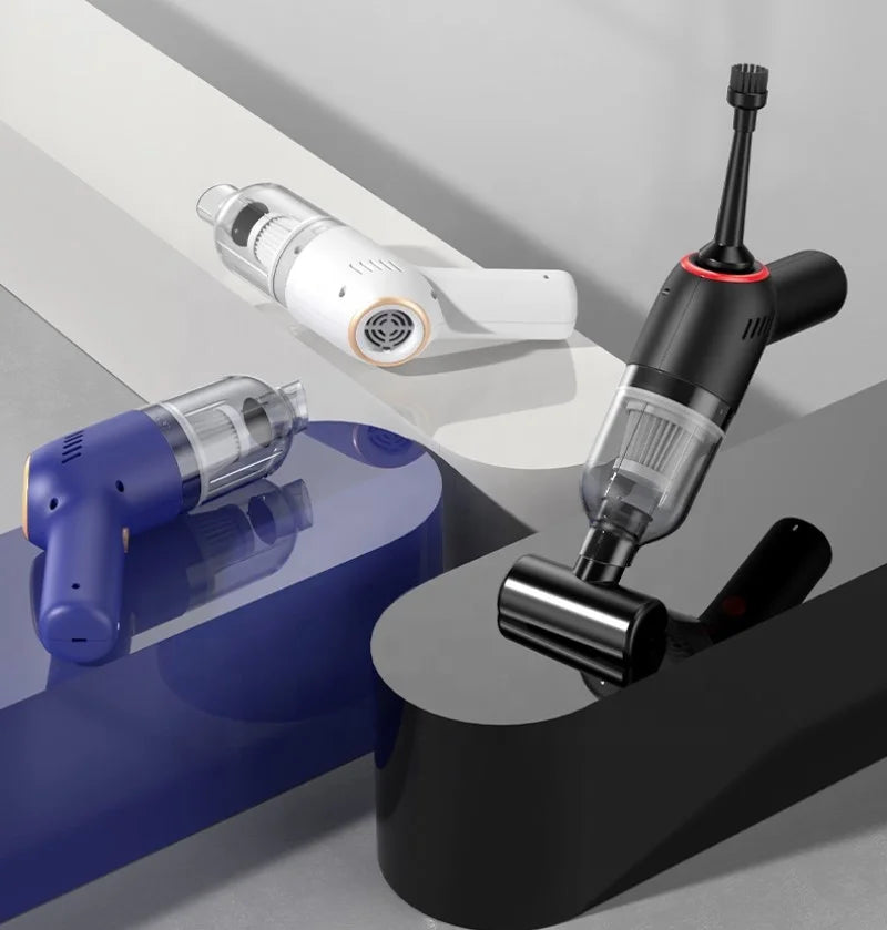 JMT-694282 Cordless Handheld Car Vacuum with Blower, Suction, and Air Pump Functions
