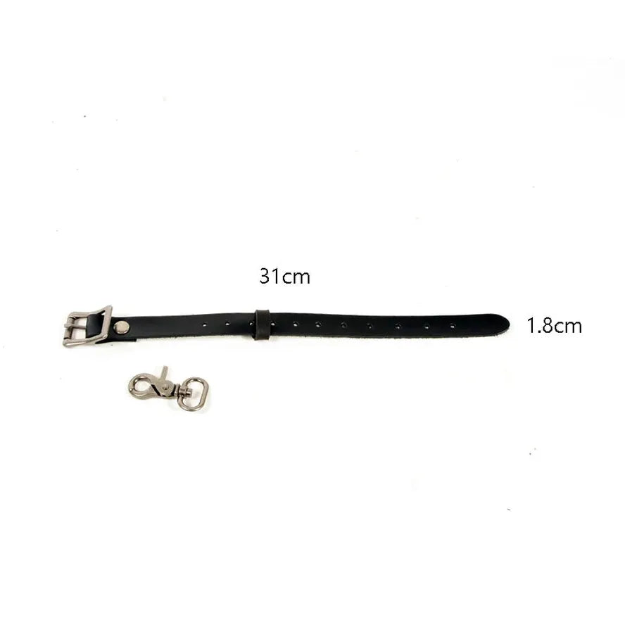 JMT-694346 Wear-Resistant Leather Belt Strap for Motorcycle and Bicycle Bags