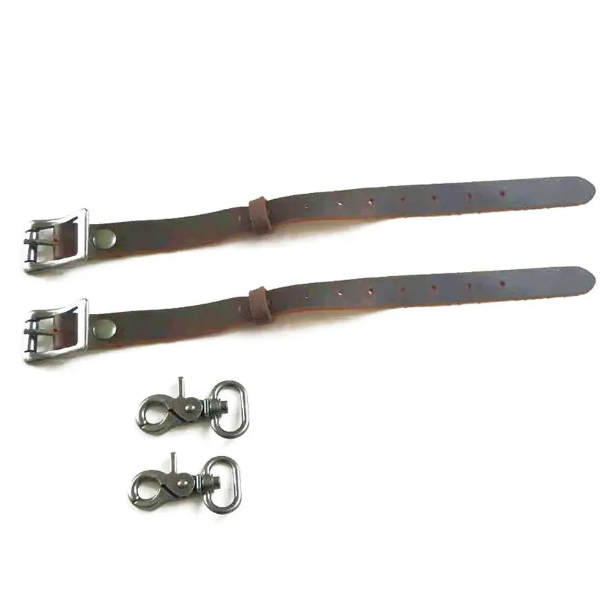 JMT-694346 Wear-Resistant Leather Belt Strap for Motorcycle and Bicycle Bags