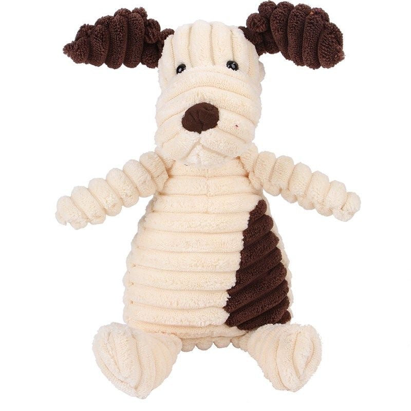 JMT-694794 Interactive Squeaky Plush Chew Toy for Small to Medium Pets