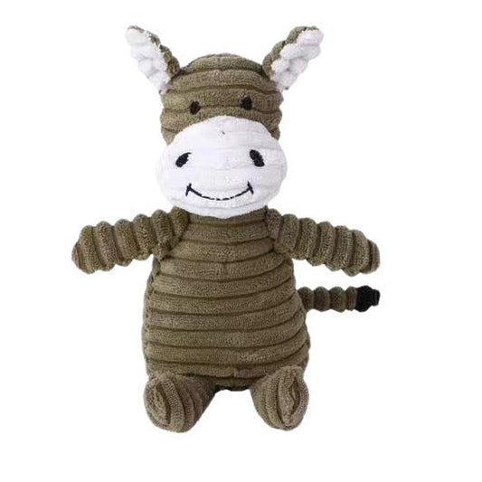 JMT-694794 Interactive Squeaky Plush Chew Toy for Small to Medium Pets