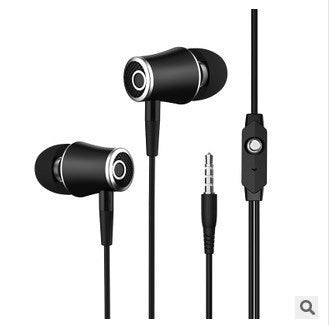 JMT-695306 Wired In-Ear Earphones with Microphone and Extra Bass for Mobile Devices