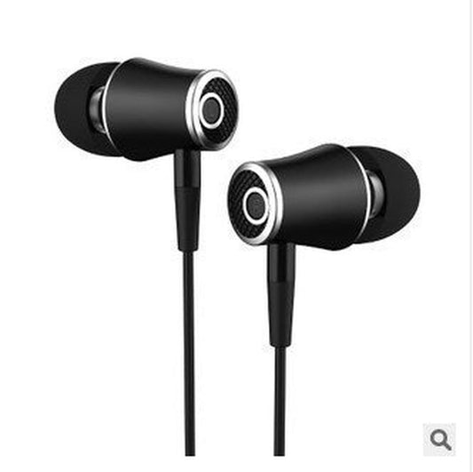 JMT-695306 Wired In-Ear Earphones with Microphone and Extra Bass for Mobile Devices