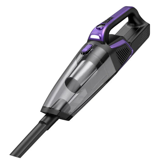 JMT-695434 Cordless Rechargeable Handheld Vacuum with Motorized Brush and Reusable Filter for Pet Hair, Cars, and Home Cleaning