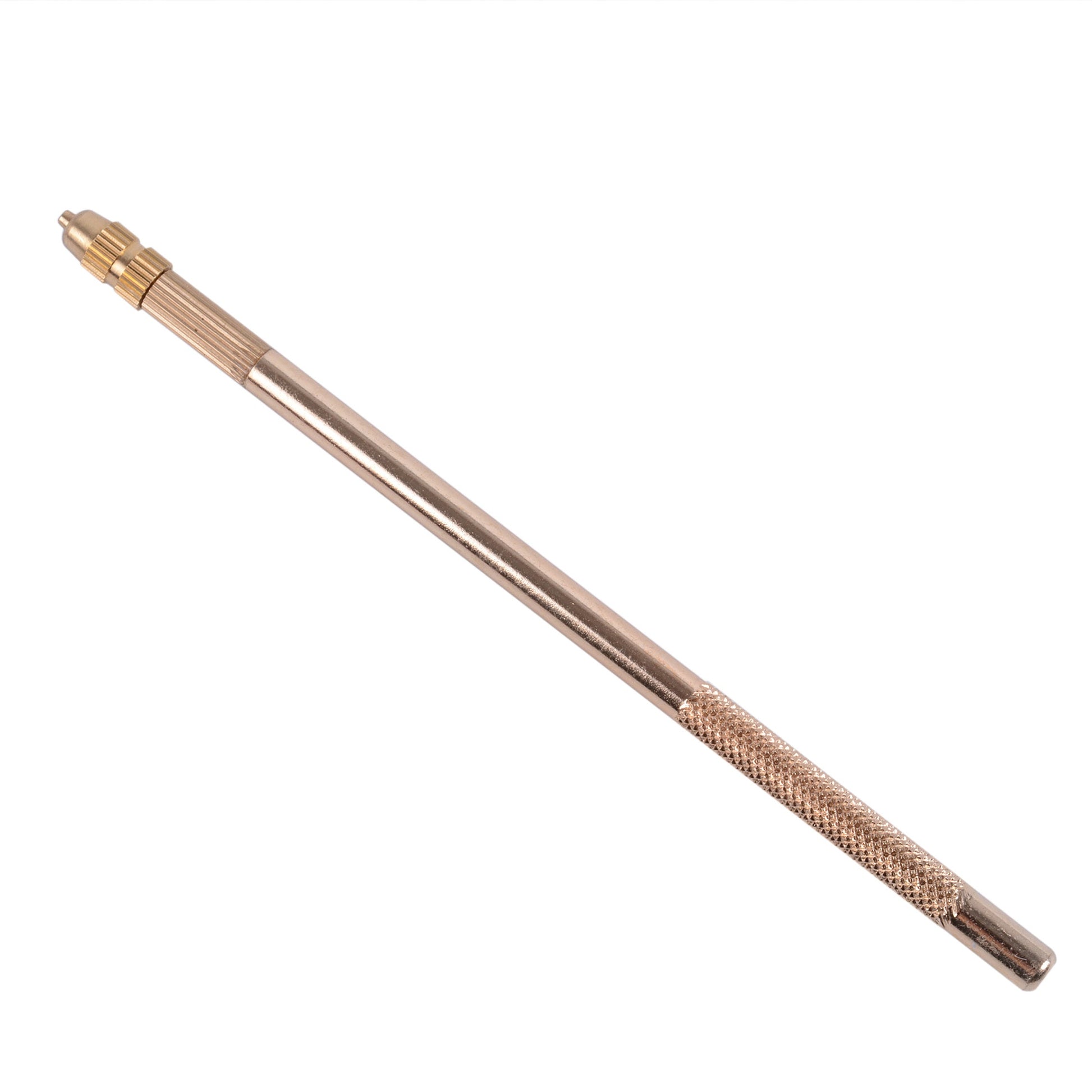 JMT-695498 Hand Woven Long Straight Hair Extensions with Bangs - Metal Copper Crochet Hook, 15cm