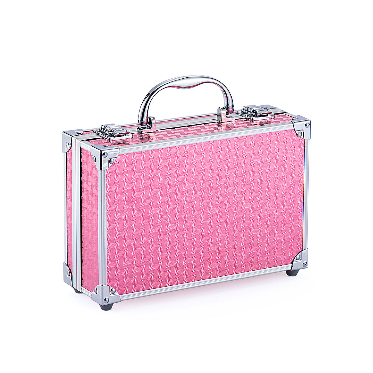 JMT-695562 Colorful Eyeshadow and Lipstick Cosmetics Set with Blush, Gloss, and Tools