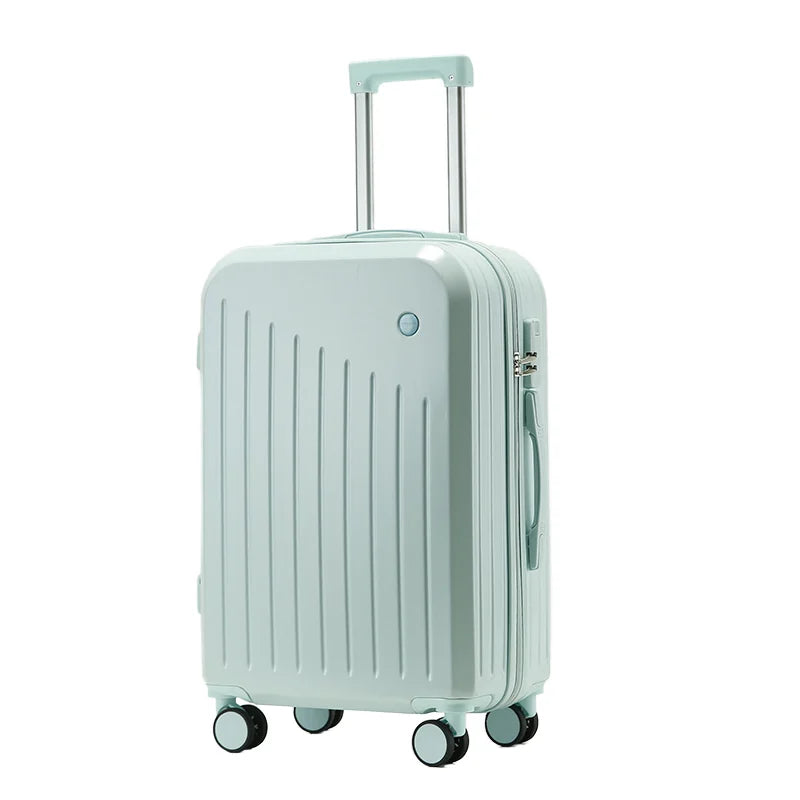 JMT-695754 Compact ABS Luggage Set with Cup Holder – Mini and 20-Inch Travel Suitcases for Convenient Travel Essentials