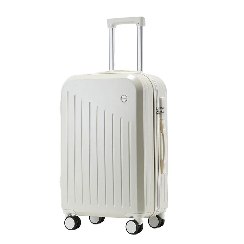 JMT-695754 Compact ABS Luggage Set with Cup Holder – Mini and 20-Inch Travel Suitcases for Convenient Travel Essentials