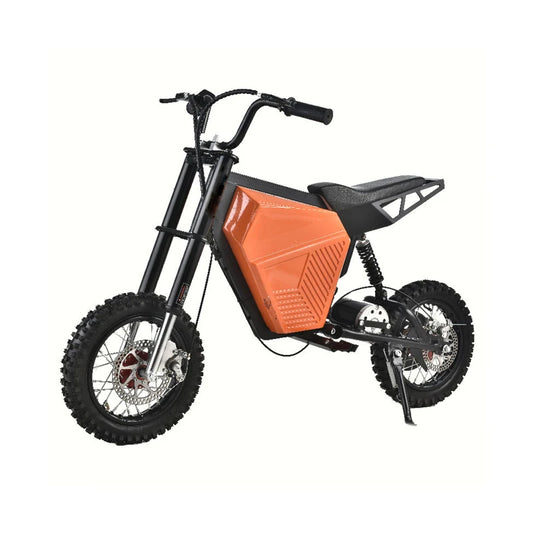 JMT-695882 Electric Dirt Bike 500W 8AH Off-Road Mountain Bike for Adventure Riding , Top Speed 27.9 mph