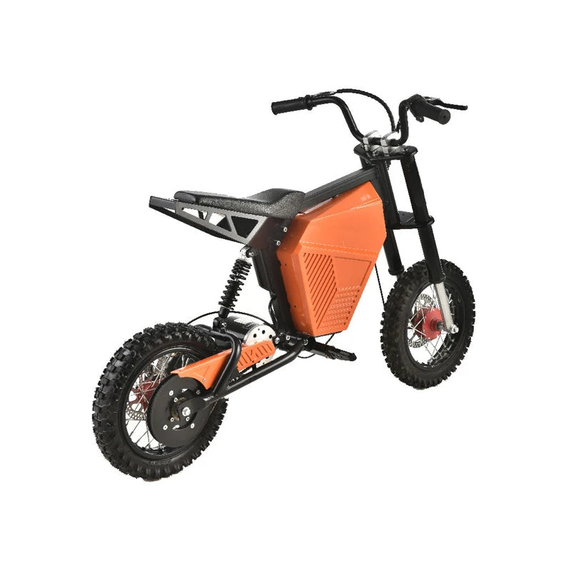 JMT-695882 Electric Dirt Bike 500W 8AH Off-Road Mountain Bike for Adventure Riding , Top Speed 27.9 mph