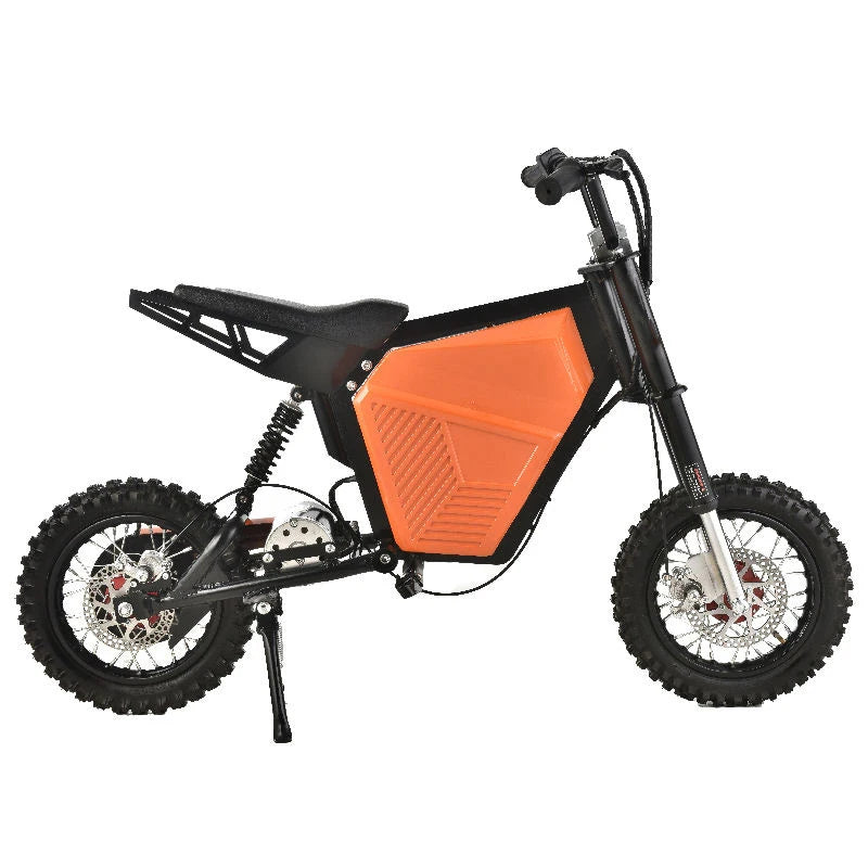 JMT-695882 Electric Dirt Bike 500W 8AH Off-Road Mountain Bike for Adventure Riding , Top Speed 27.9 mph