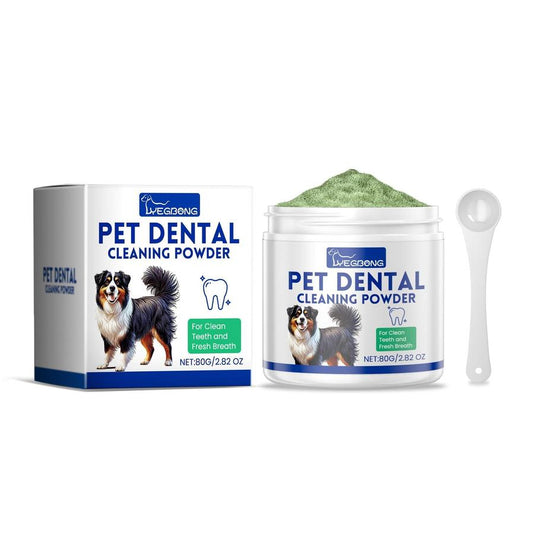 JMT-696202 Dog Tooth Cleaning Powder for Tartar Removal and Breath Freshening