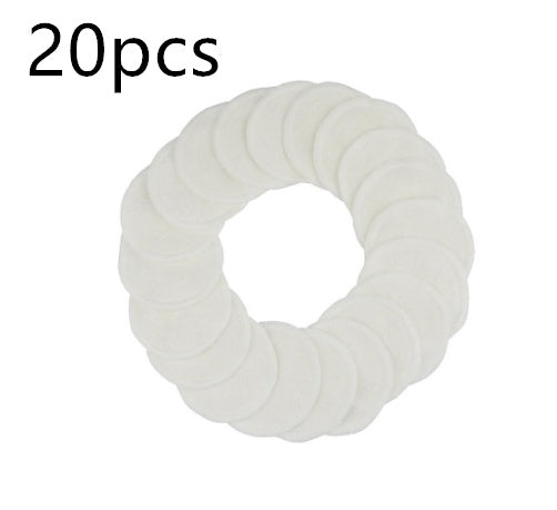 JMT-696266 Bamboo Cotton Remover Pads - Double Velvet, 8cm Regular Size