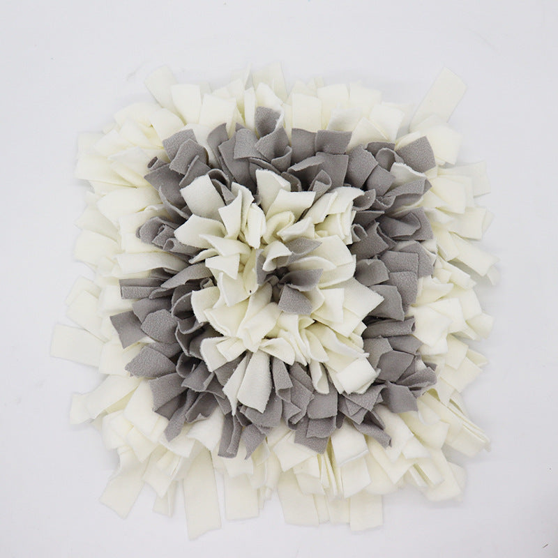 JMT-696266 Dog Sniffing Pad Puzzle for Interactive Feeding - Plush Material, Various Designs Available