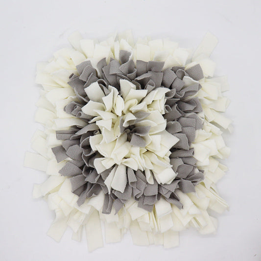 JMT-696266 Dog Sniffing Pad Puzzle for Interactive Feeding - Plush Material, Various Designs Available