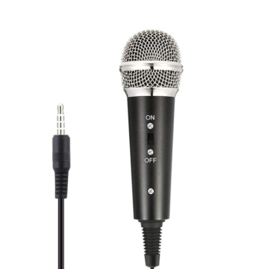 JMT-696458 Wireless Omnidirectional Condenser Microphone with 3.5mm Plug, 2.5m Cable, and 60dB Signal-to-Noise Ratio