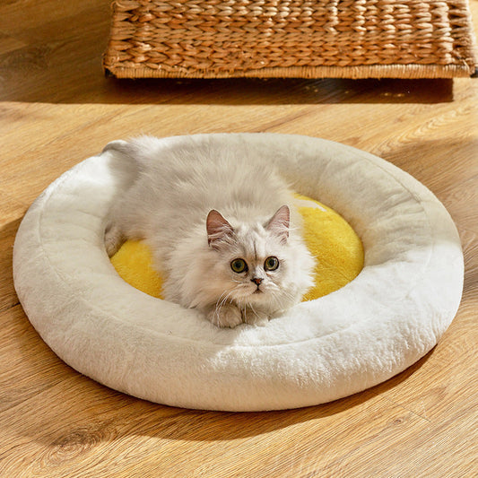 JMT-696586 Universal Cat Bed and Sleeping Mat for All Seasons - Comfortable Nest for Small and Medium Pets