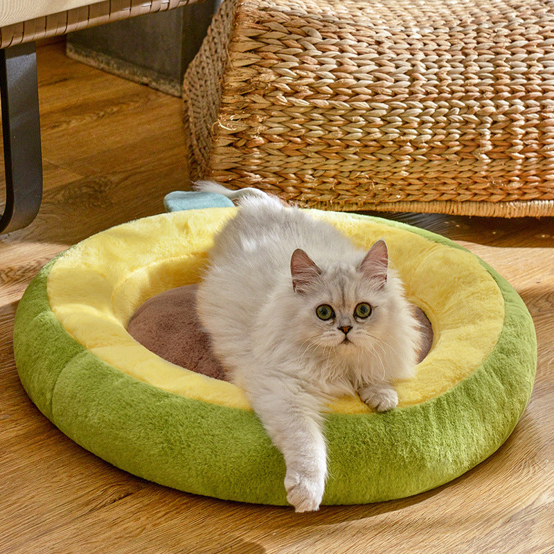 JMT-696586 Universal Cat Bed and Sleeping Mat for All Seasons - Comfortable Nest for Small and Medium Pets