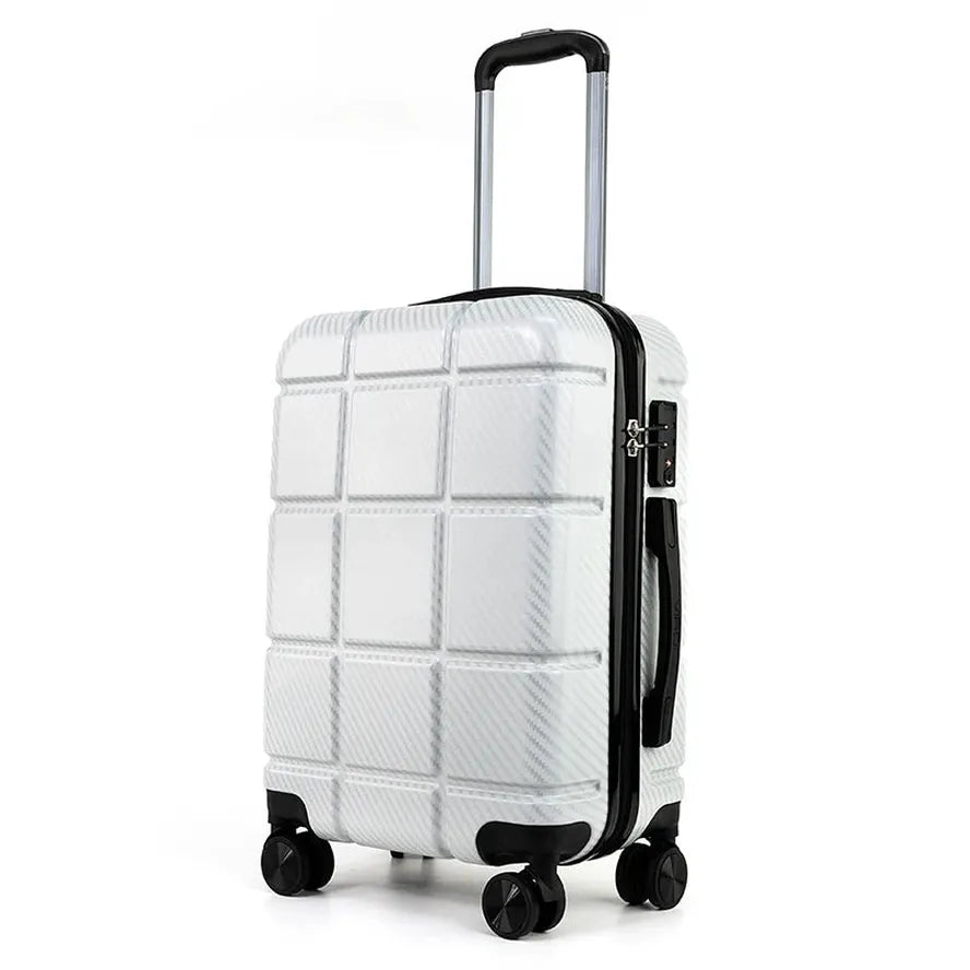 JMT-696842 Luxury ABS and PC Travel Trolley Suitcase Set with 3 to 5 Pieces in Multiple Sizes on Wheels
