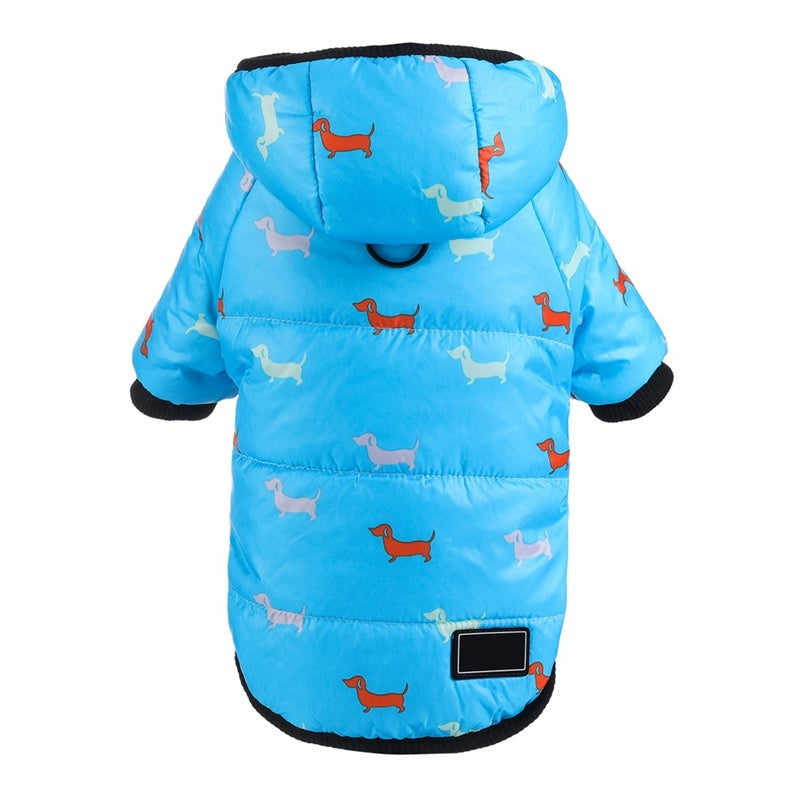 JMT-696906 Cozy Cotton Coat for Small and Medium Pets - Casual Style Vest