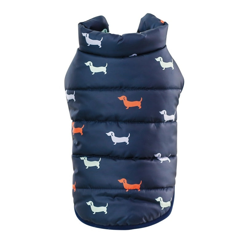 JMT-696906 Cozy Cotton Coat for Small and Medium Pets - Casual Style Vest