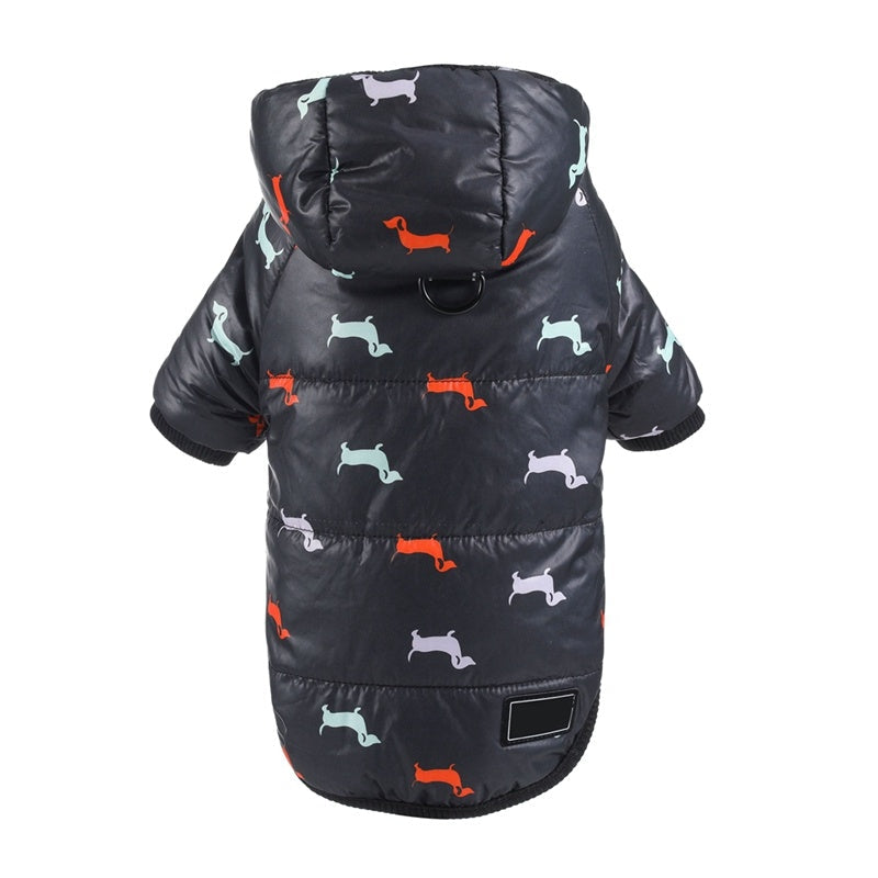 JMT-696906 Cozy Cotton Coat for Small and Medium Pets - Casual Style Vest