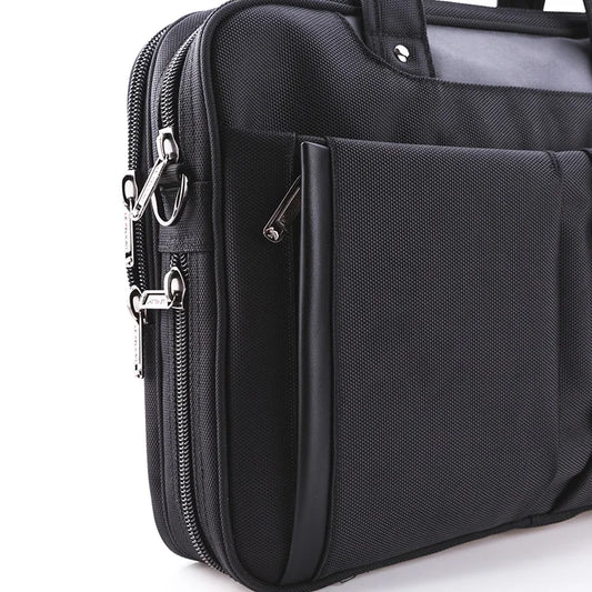 JMT-697098 Professional Men's Laptop Messenger Briefcase with Shoulder Strap