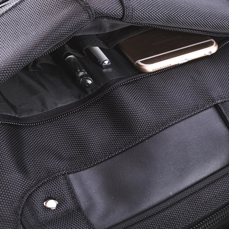JMT-697098 Professional Men's Laptop Messenger Briefcase with Shoulder Strap