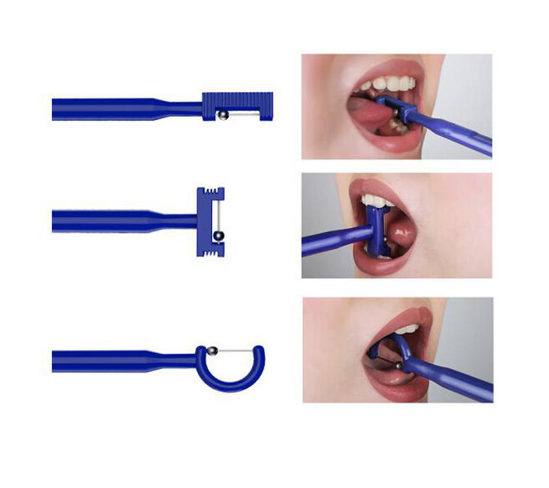 JMT-697674 Tongue Tip Training Set for Oral Muscle Flexibility - 3 Pieces