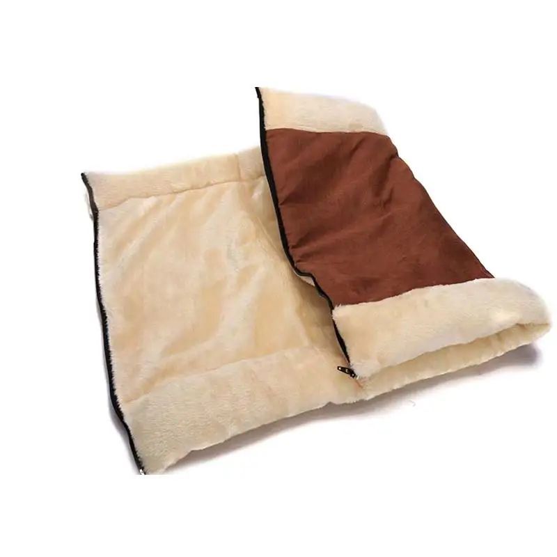 JMT-697738 Foldable Pet Bed and Tunnel for Cats and Dogs – Warm Fleece Blanket with Thermo-Reflective Material for Indoor or Outdoor Use