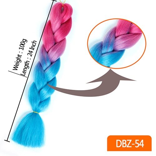 JMT-697802 Twisted Braid Hair Rope in Rose Red, Wine Red, Deep Purple, Light Purple, Light Brown, and Off-White Colors