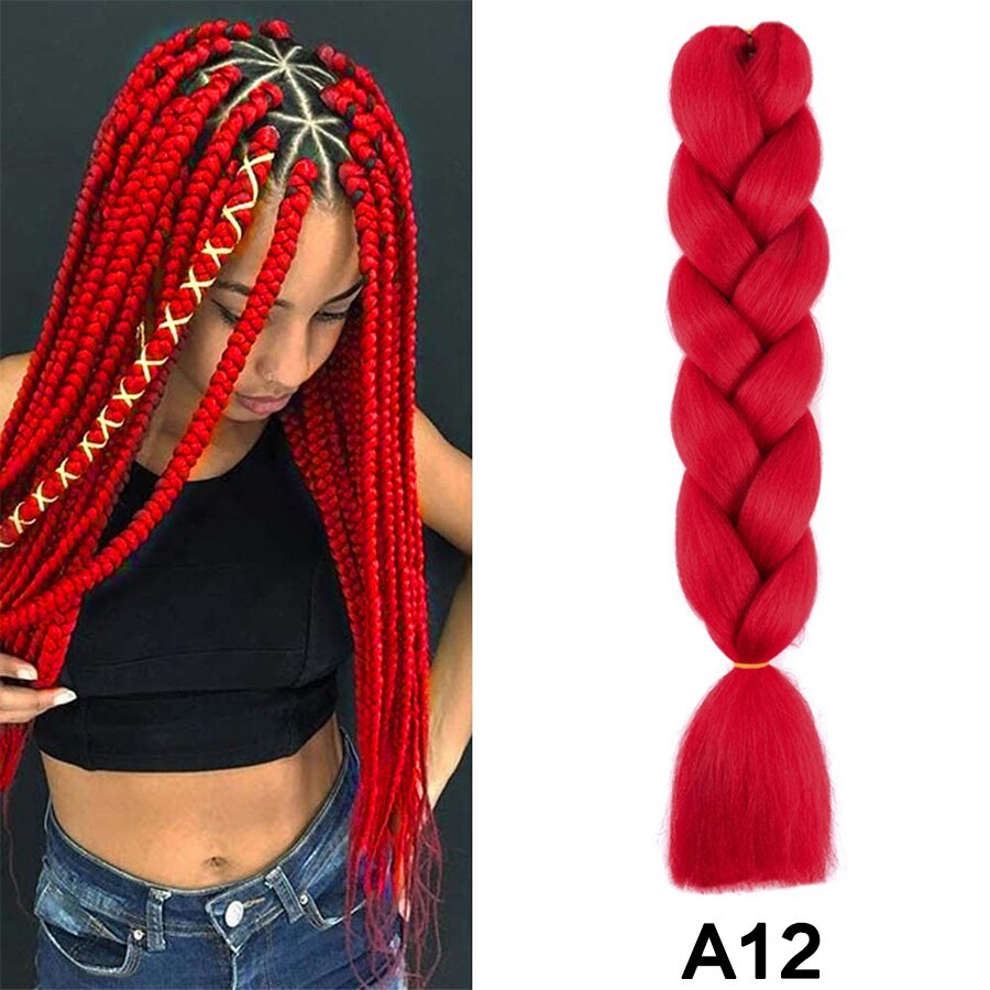 JMT-697802 Twisted Braid Hair Rope in Rose Red, Wine Red, Deep Purple, Light Purple, Light Brown, and Off-White Colors