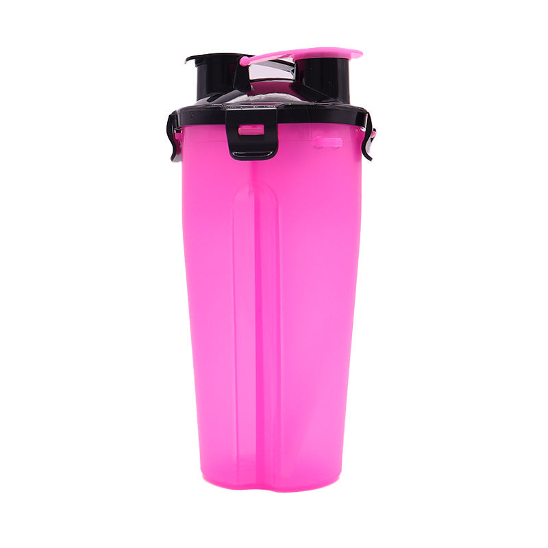 JMT-698250 Portable 2-in-1 Dog Water and Food Cup with 350ml Water and 250g Food Capacity