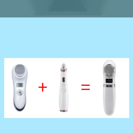 JMT-698570 Hot and Cold Blackhead Remover Cleansing Instrument with Vacuum Adsorption for Home Use