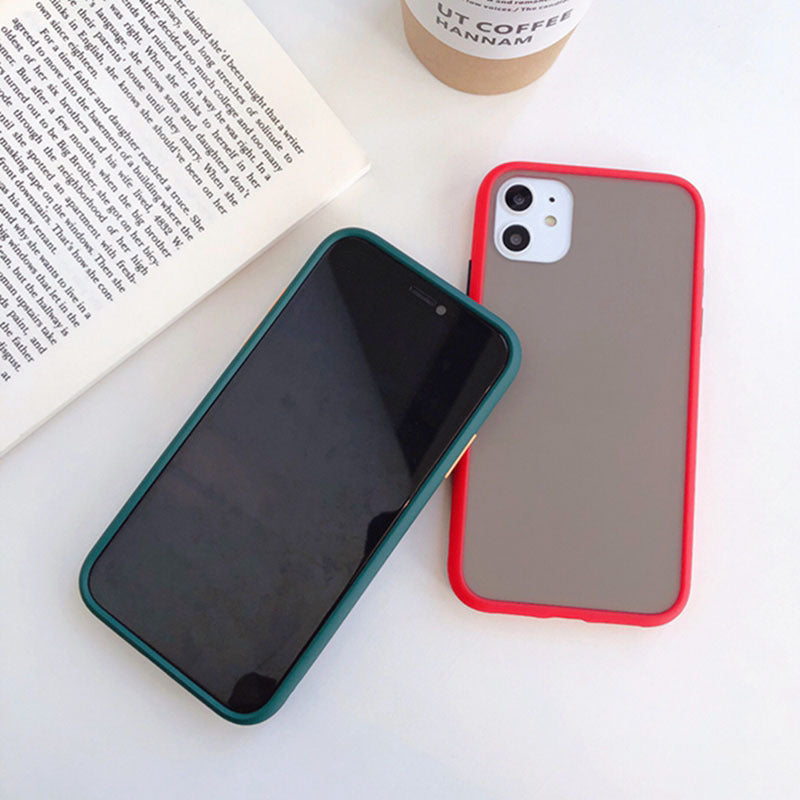JMT-698762 Frosted Silicone Protective Case for Phones