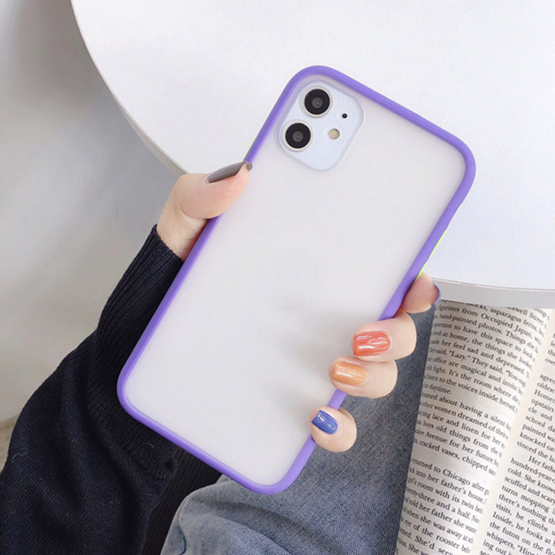JMT-698762 Frosted Silicone Protective Case for Phones