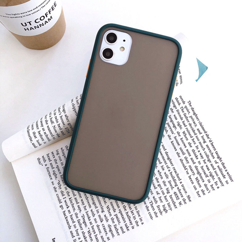 JMT-698762 Frosted Silicone Protective Case for Phones