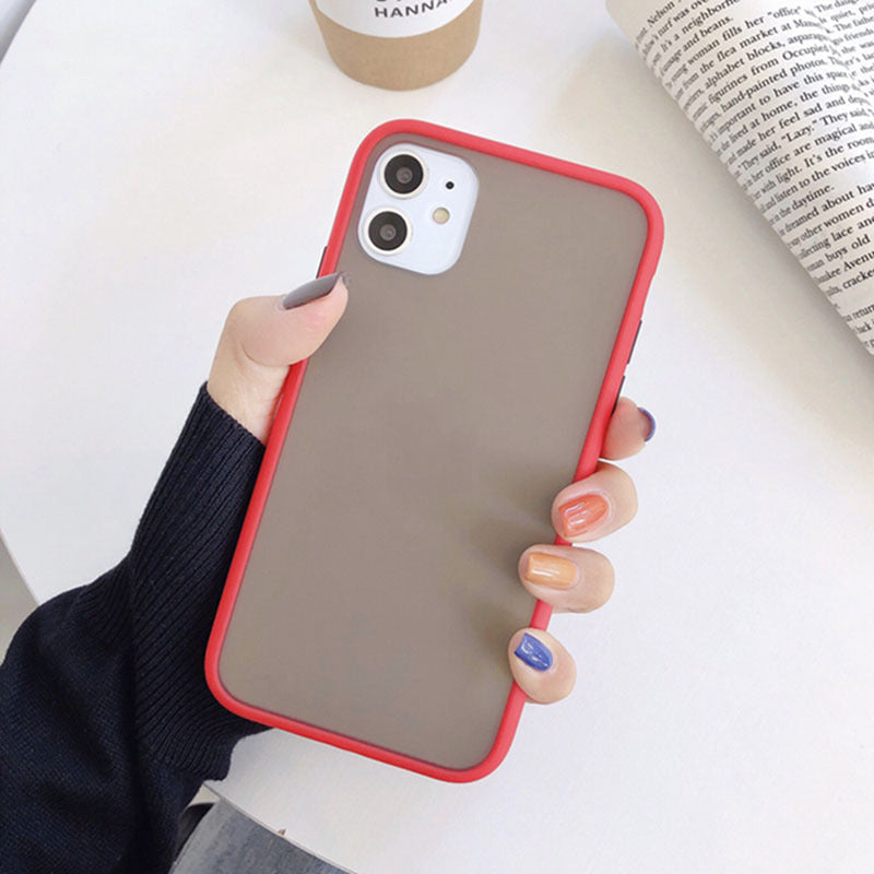 JMT-698762 Frosted Silicone Protective Case for Phones