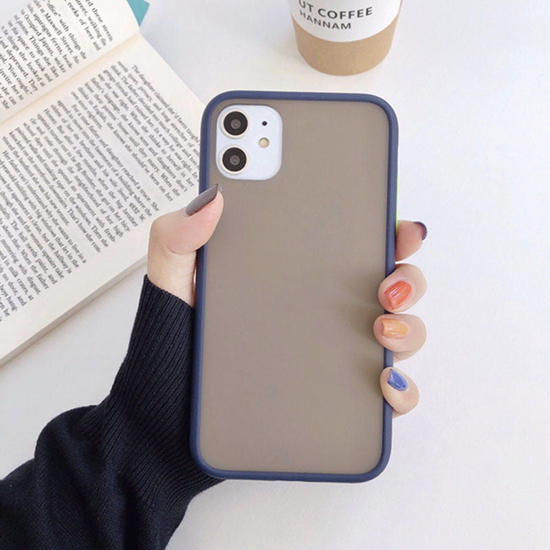 JMT-698762 Frosted Silicone Protective Case for Phones