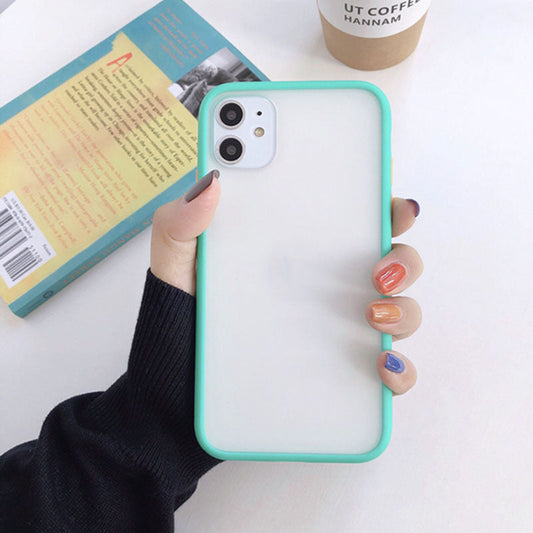 JMT-698762 Frosted Silicone Protective Case for Phones