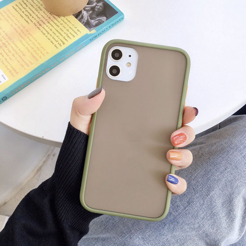 JMT-698762 Frosted Silicone Protective Case for Phones